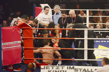 'Das große Sat.1 Promiboxen 2013' TV-Show, Düsseldorf