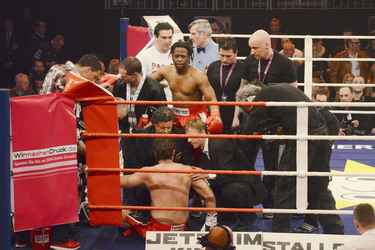 'Das große Sat.1 Promiboxen 2013' TV-Show, Düsseldorf