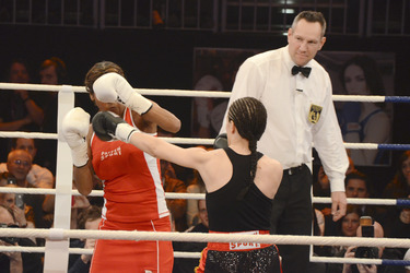 'Das große Sat.1 Promiboxen 2013' TV-Show, Düsseldorf