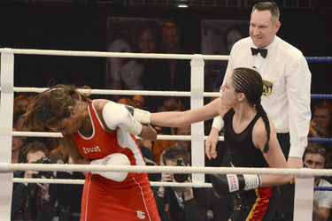 'Das große Sat.1 Promiboxen 2013' TV-Show, Düsseldorf