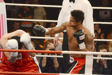 'Das große Sat.1 Promiboxen 2013' TV-Show, Düsseldorf