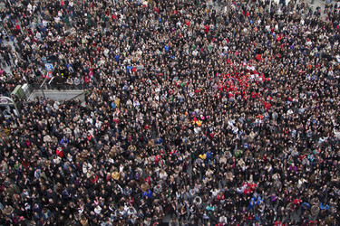 'Los amantes pasajeros' Flashmob, Madrid