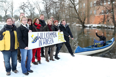 'Koje frei?' Werbeaktion, Winsen an der Luhe