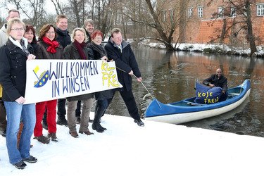 'Koje frei?' Werbeaktion, Winsen an der Luhe