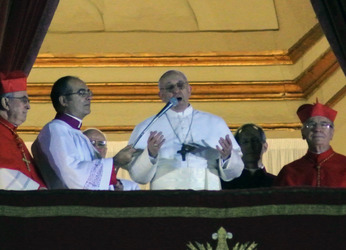 Wahl vom Jorge Mario Bergoglio zu Papst Fanziskus