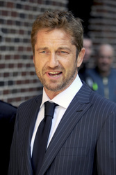 Gerard Butler bei der 'Late Show With David Letterman'