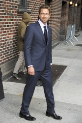 Gerard Butler bei der 'Late Show With David Letterman'