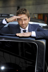 Gerard Butler bei der 'Late Show With David Letterman'