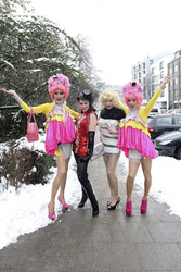 Hochzeit von Sven Florijan (Assistent von Olivia Jones), Hamburg