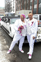 Hochzeit von Sven Florijan (Assistent von Olivia Jones), Hamburg