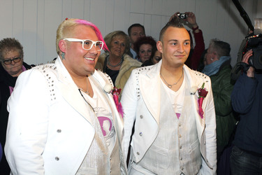 Hochzeit von Sven Florijan (Assistent von Olivia Jones), Hamburg