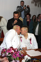 Hochzeit von Sven Florijan (Assistent von Olivia Jones), Hamburg