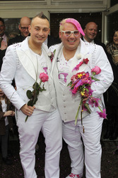Hochzeit von Sven Florijan (Assistent von Olivia Jones), Hamburg