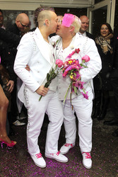 Hochzeit von Sven Florijan (Assistent von Olivia Jones), Hamburg