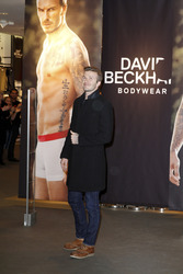 David Beckham bei H&M, Berlin