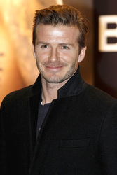 David Beckham bei H&M, Berlin