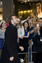 David Beckham bei H&M, Berlin