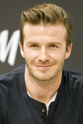 David Beckham bei H&M, Berlin