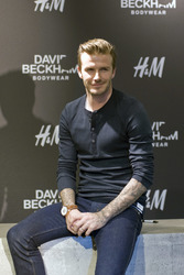 David Beckham bei H&M, Berlin