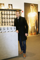 David Beckham bei H&M, Berlin