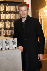David Beckham bei H&M, Berlin