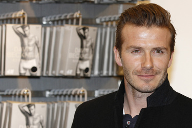 David Beckham bei H&M, Berlin