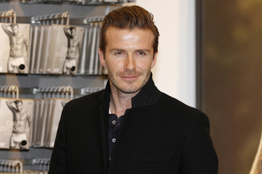 David Beckham bei H&M, Berlin