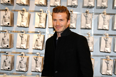David Beckham bei H&M, Berlin