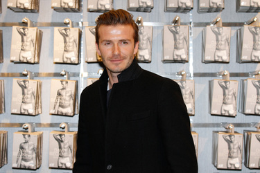 David Beckham bei H&M, Berlin