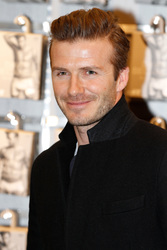 David Beckham bei H&M, Berlin