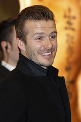 David Beckham bei H&M, Berlin