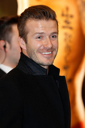 David Beckham bei H&M, Berlin