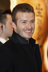 David Beckham bei H&M, Berlin