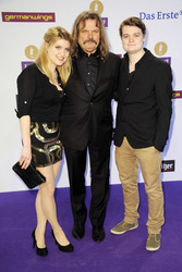 Leslie Mandoki mit Tochter Lara und Sohn Gabor