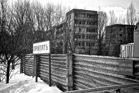 Prypjat nach der Nuklearkatastrophe von Tschernobyl / Pripyat after the Chernobyl Disaster