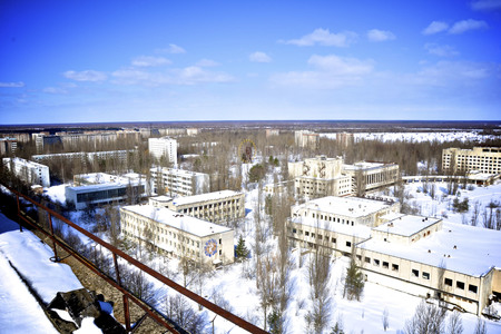 Prypjat nach der Nuklearkatastrophe von Tschernobyl / Pripyat after the Chernobyl Disaster