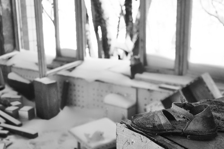 Prypjat nach der Nuklearkatastrophe von Tschernobyl / Pripyat after the Chernobyl Disaster