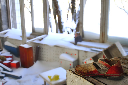 Prypjat nach der Nuklearkatastrophe von Tschernobyl / Pripyat after the Chernobyl Disaster