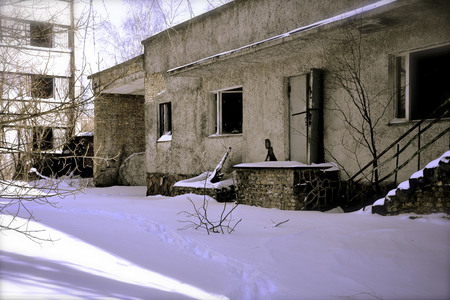 Prypjat nach der Nuklearkatastrophe von Tschernobyl / Pripyat after the Chernobyl Disaster