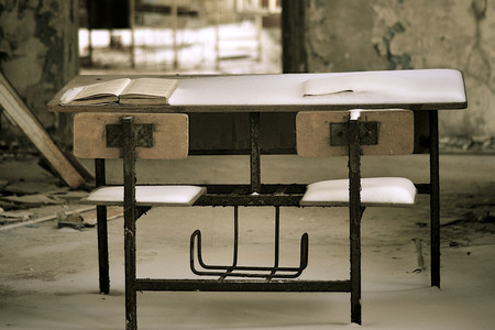 Prypjat nach der Nuklearkatastrophe von Tschernobyl / Pripyat after the Chernobyl Disaster