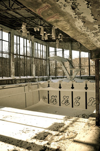 Prypjat nach der Nuklearkatastrophe von Tschernobyl / Pripyat after the Chernobyl Disaster