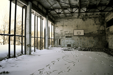 Prypjat nach der Nuklearkatastrophe von Tschernobyl / Pripyat after the Chernobyl Disaster