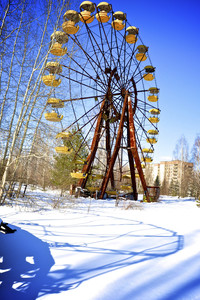 Prypjat nach der Nuklearkatastrophe von Tschernobyl / Pripyat after the Chernobyl Disaster