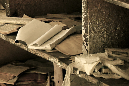 Prypjat nach der Nuklearkatastrophe von Tschernobyl / Pripyat after the Chernobyl Disaster