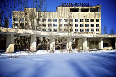 Prypjat nach der Nuklearkatastrophe von Tschernobyl / Pripyat after the Chernobyl Disaster
