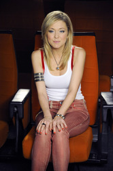 Linda Hesse beim Videodreh im Filmpark Babelsberg, Potsdam