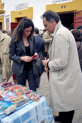 Inés Sastre mit Freund Michele Alfano
