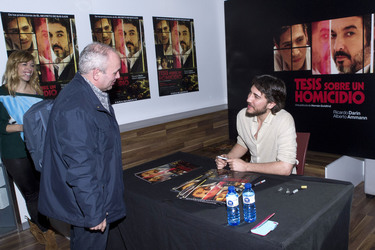'Thesis on a Homicide' Autogrammstunde, Madrid