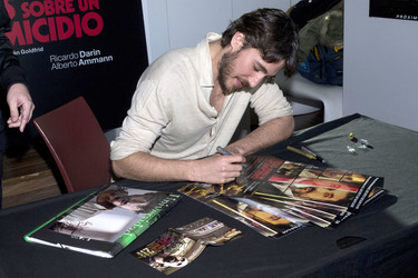 'Thesis on a Homicide' Autogrammstunde, Madrid