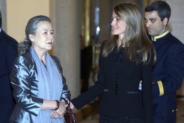 Yoo Soon-taek, Letizia von Spanien